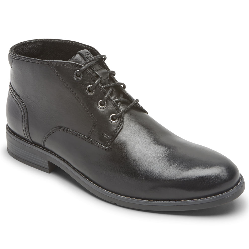 Rockport Støvler Herre Svart - Colden Chukka - WCVS90871